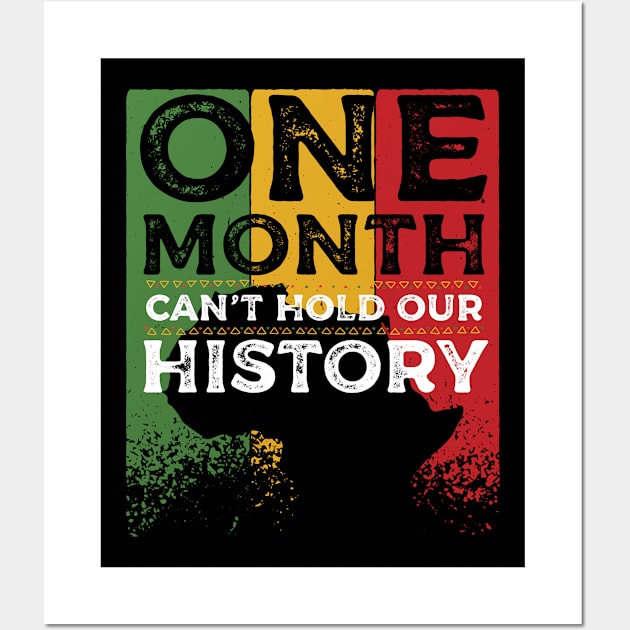 one month cant hold our history Wall Art by Gaming champion